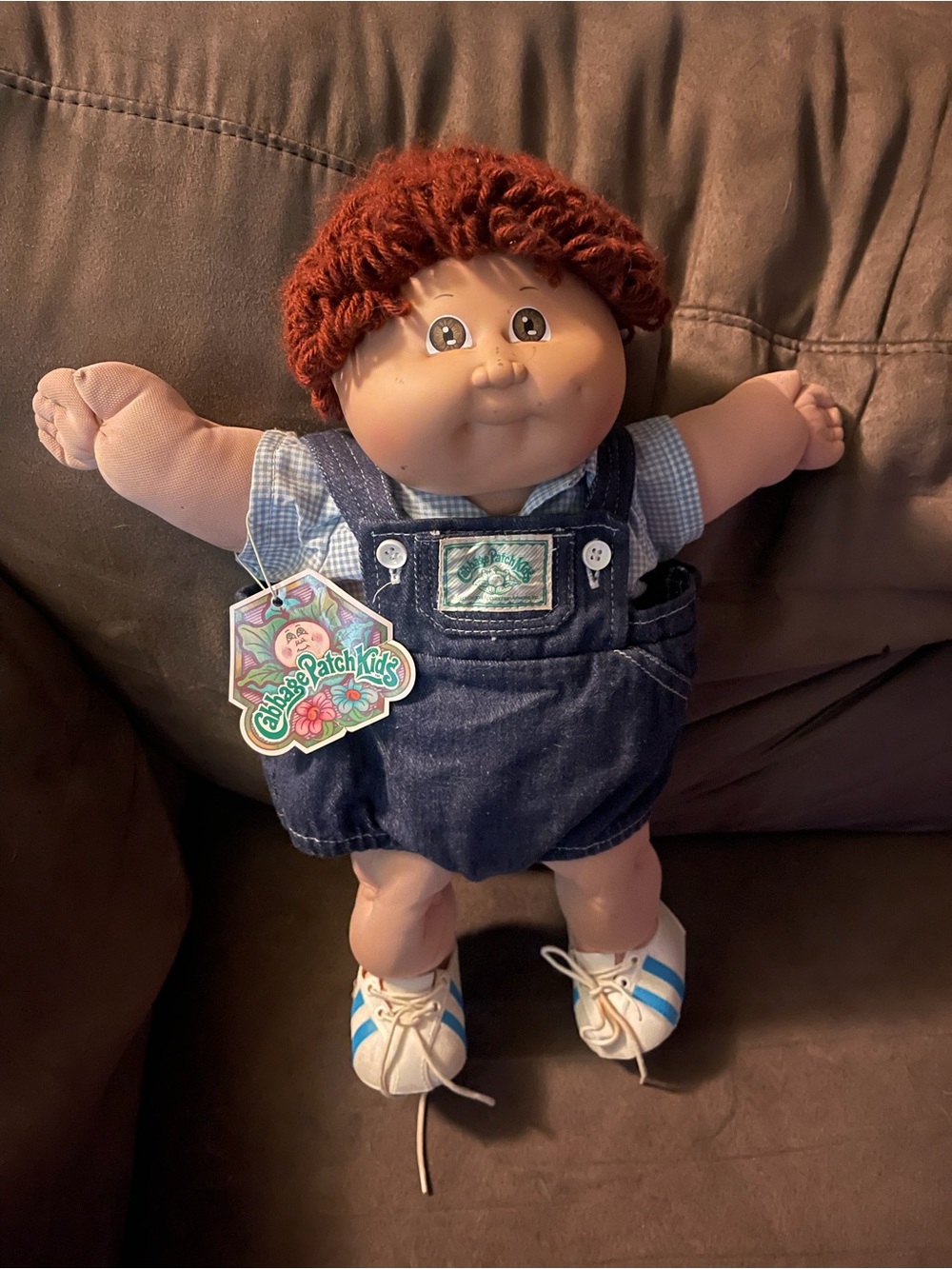 Vintage cabbage patch doll with outfit